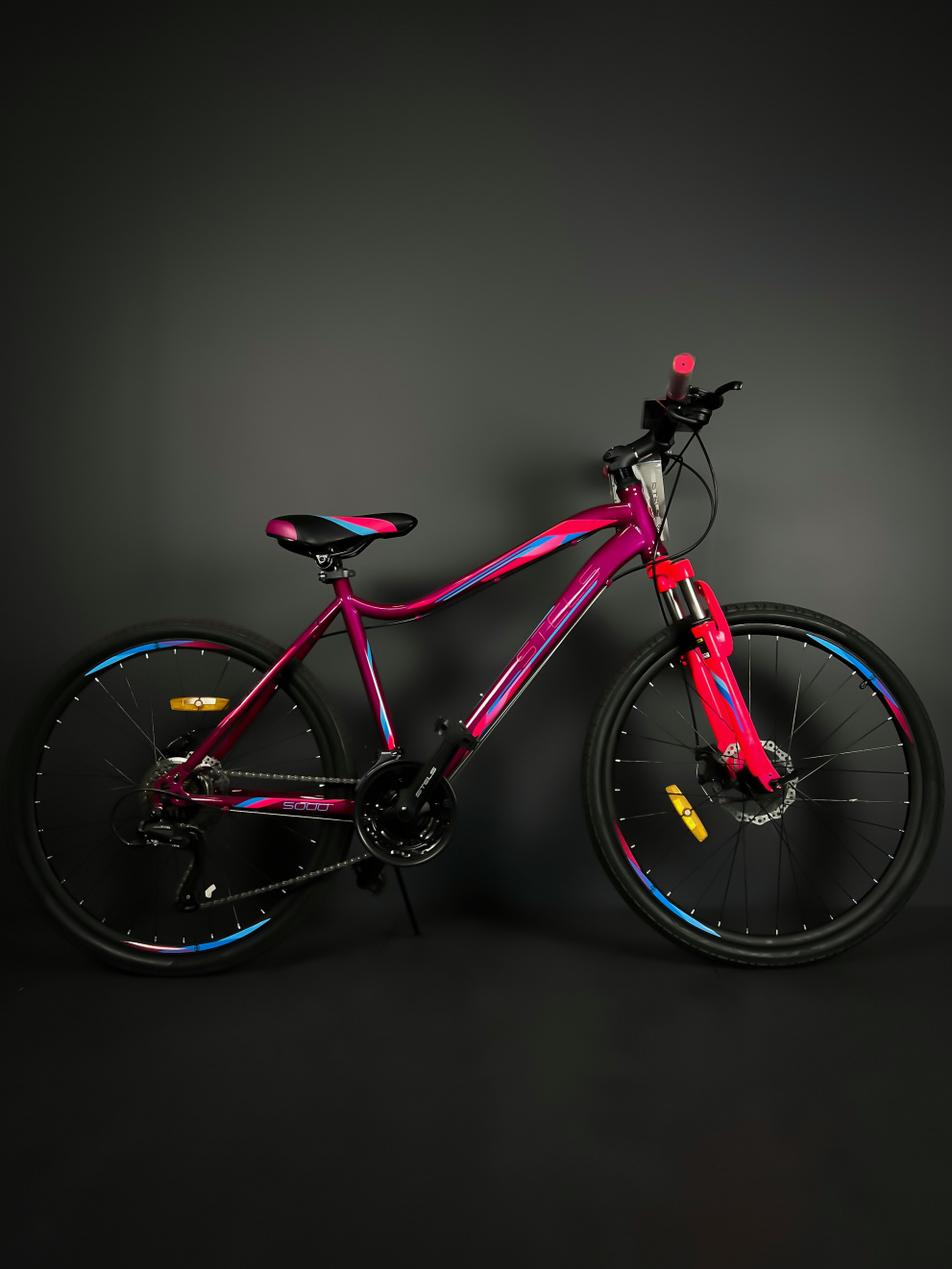 Велосипед Stels Miss 5000 MD 26" Вишнёво - розовый