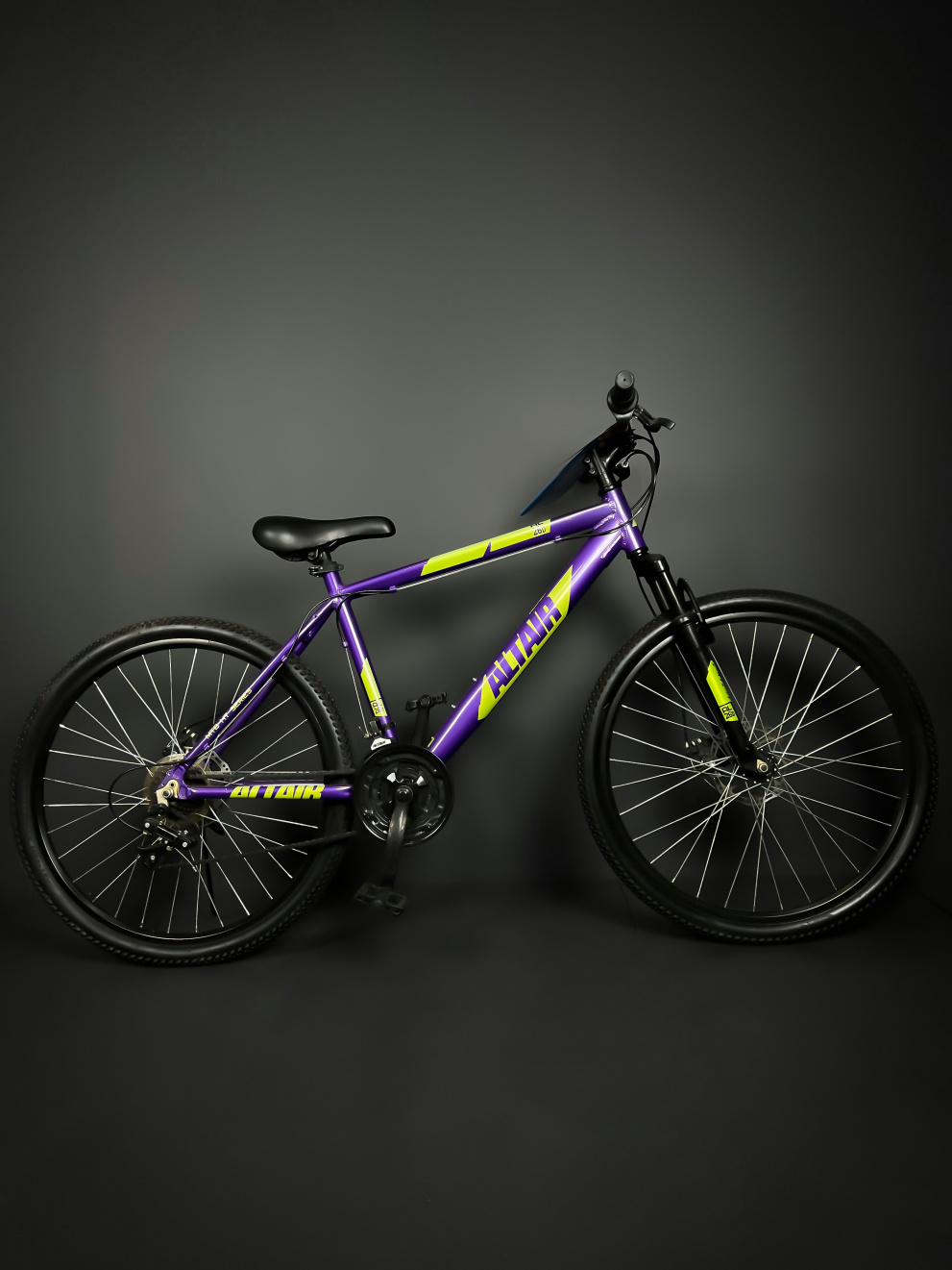 Велосипед Altair AL 26" D Фиолетово - зелёный