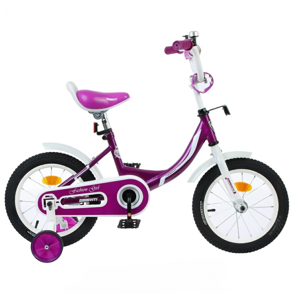 Велосипед детский Graffiti Premium Girl 14" Фиолетовый