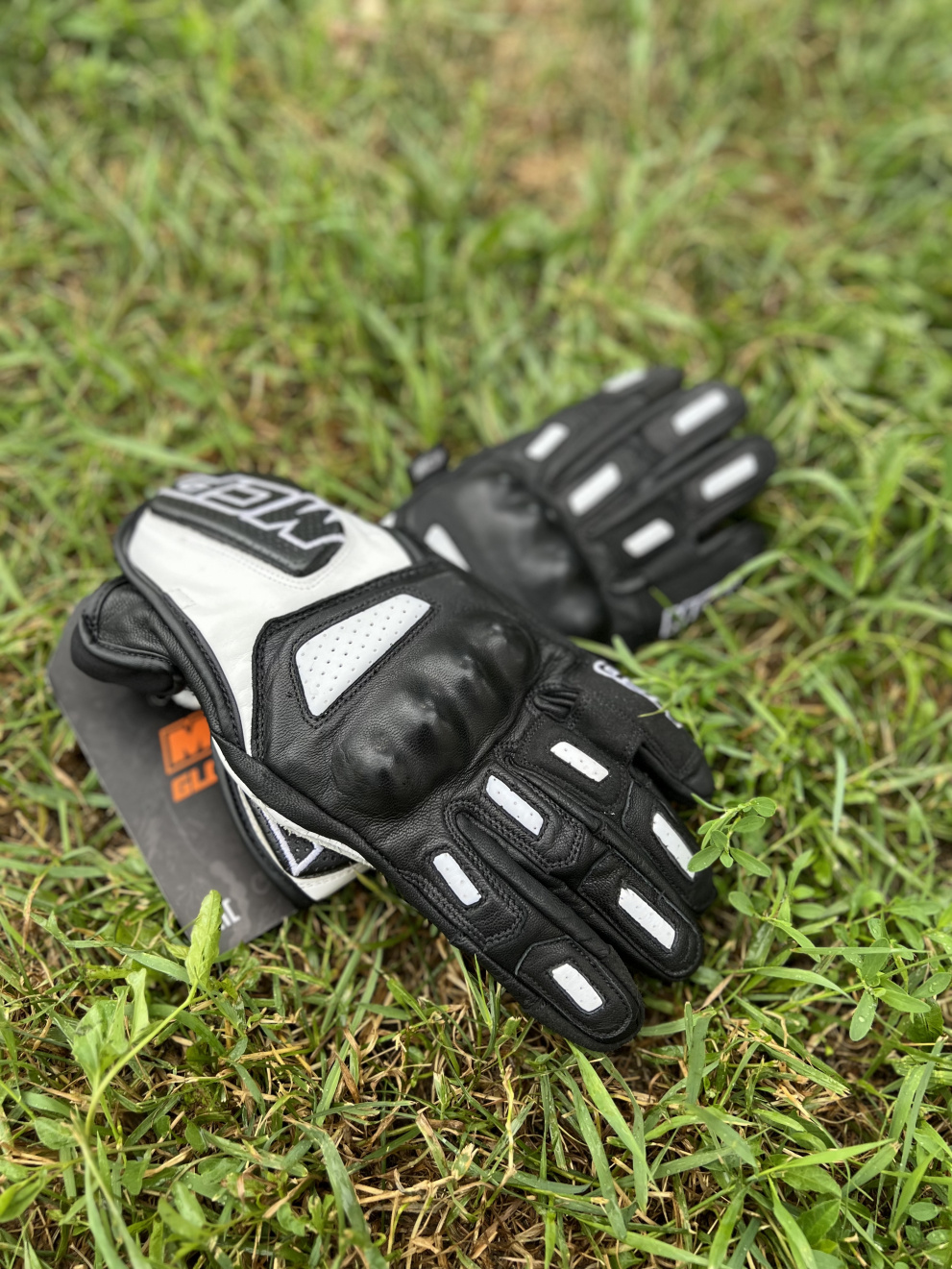 Мотоперчатки спортивные с пробегом Prime Black размер L