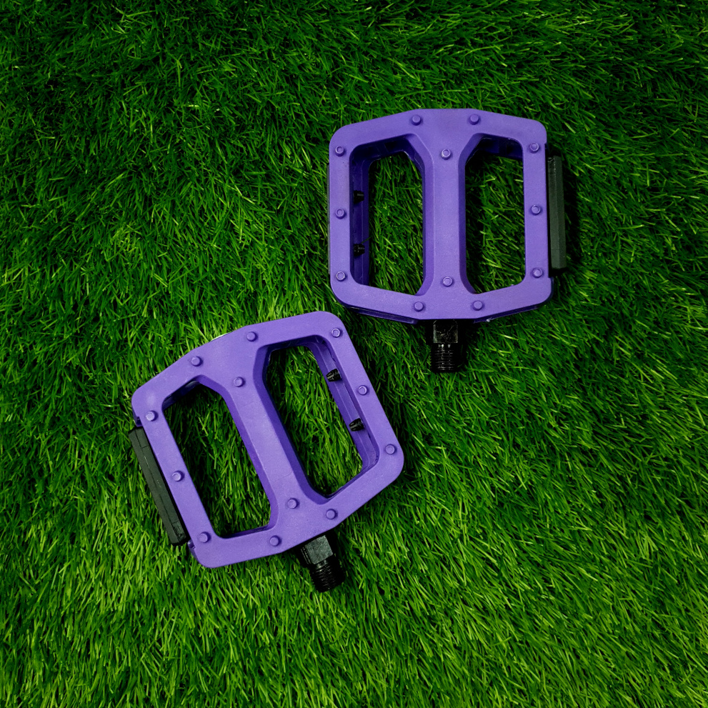 Педали BMX Стеклоткань - нейлон цвет фиолетовые