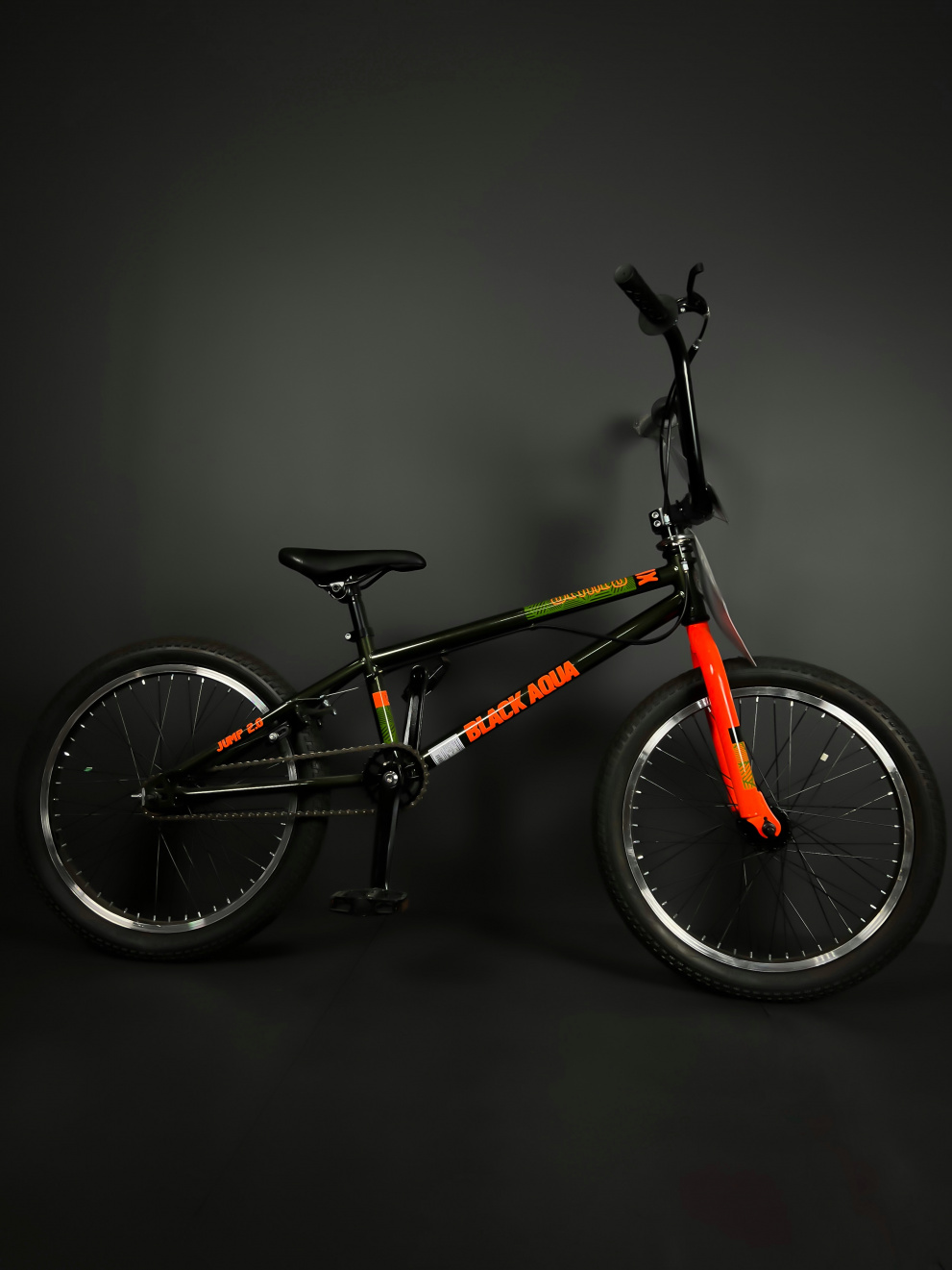 Велосипед Black Aqua BMX JUMP 2.0 Зелёный 20"