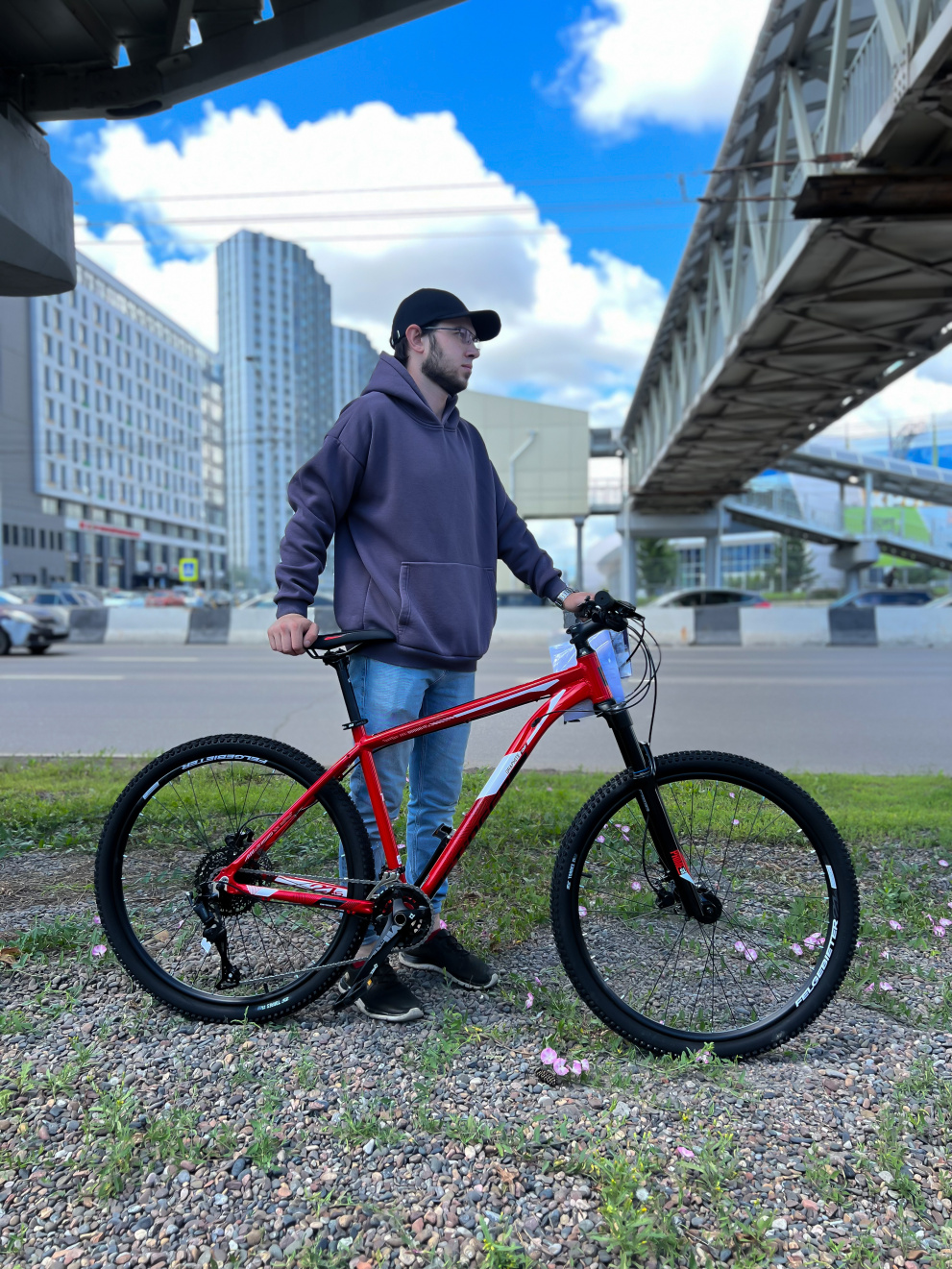 Велосипед Stinger Graphite Comp 27,5" HD Красный