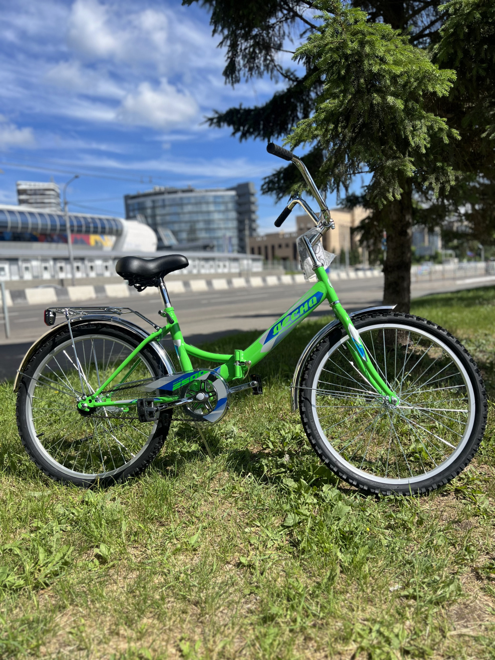 Велосипед Десна - 2500 Зелёный 24" Складной