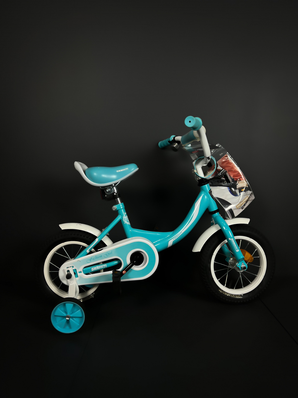 Велосипед детский Graffiti Premium Girl 12" голубой