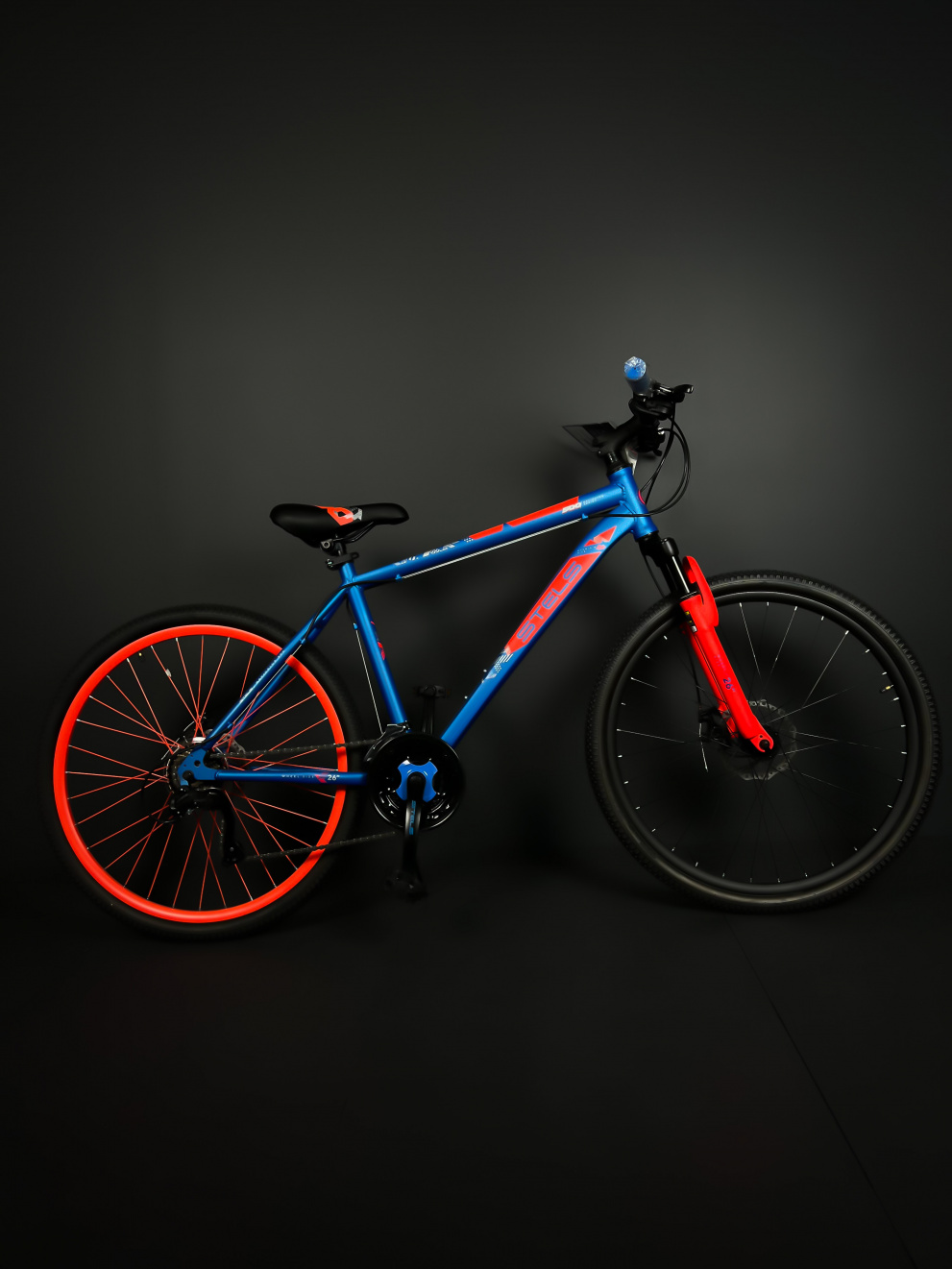 Велосипед Stels Navigator 500 MD 26" (ST) Сине - оранжевый