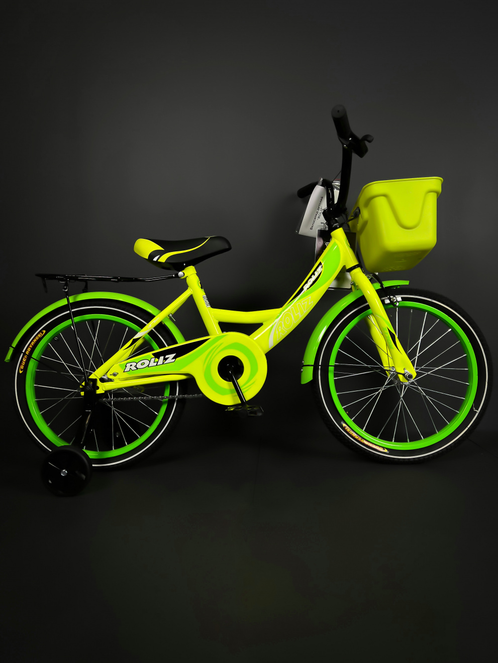Велосипед детский Roliz 301 Зелёный 18"