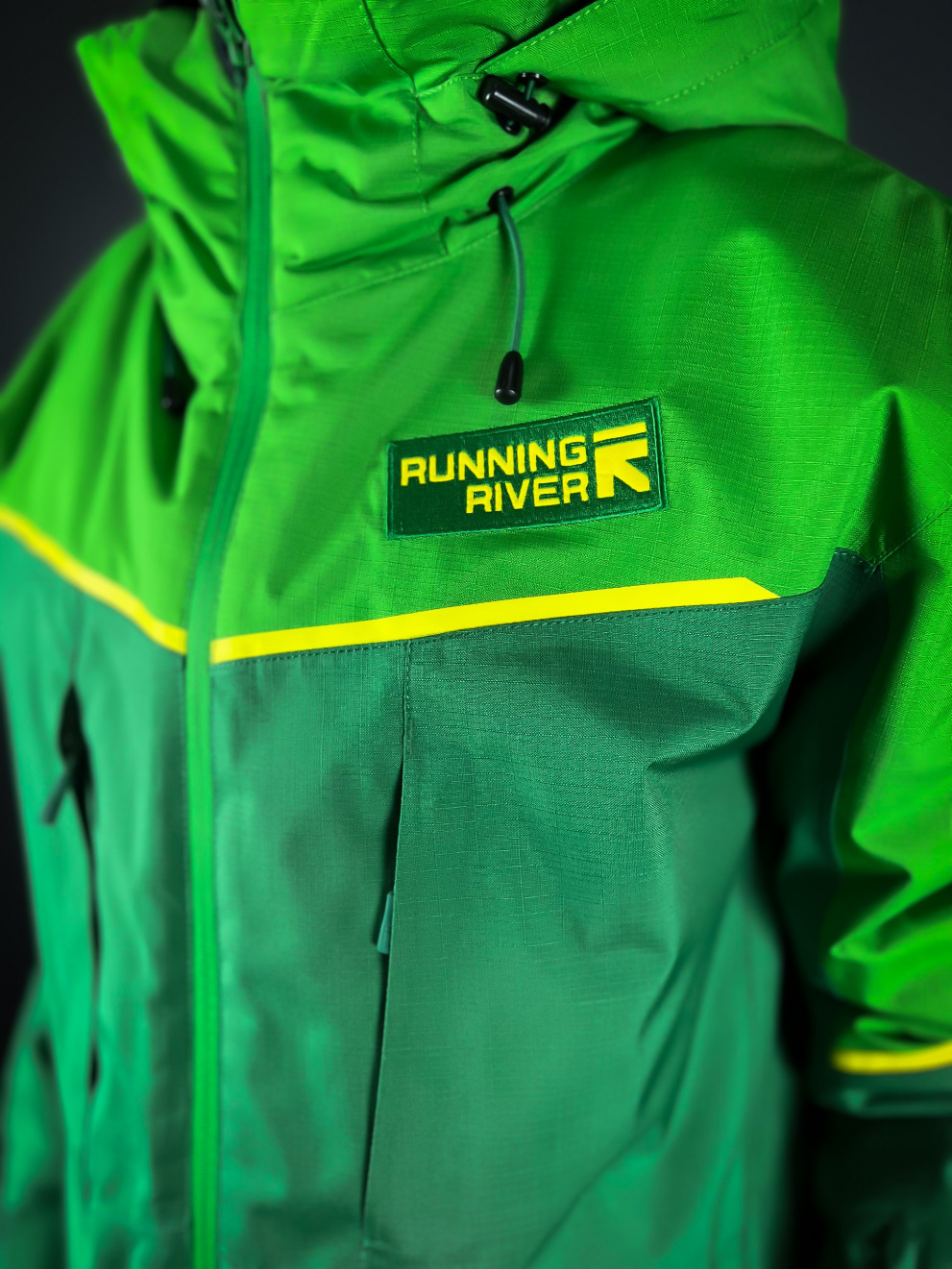 Куртка Running River "Зеленая"