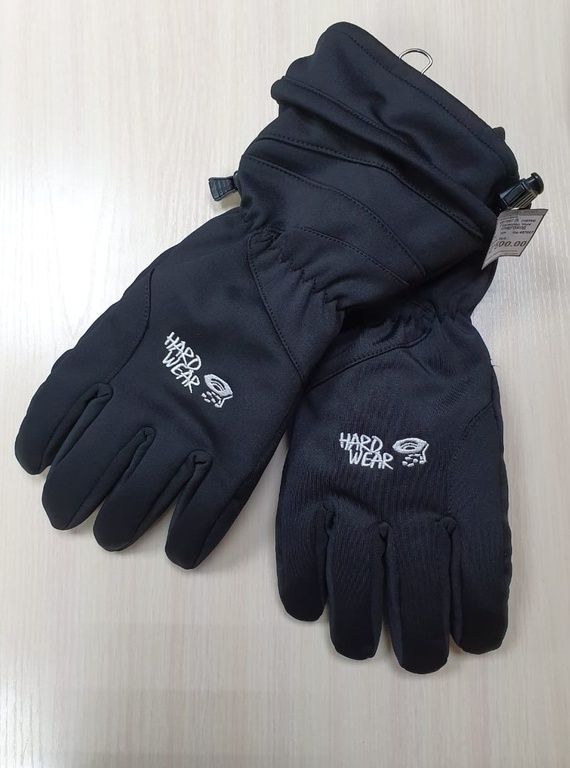 HARD WEAR перчатки для снегохода чёрные
