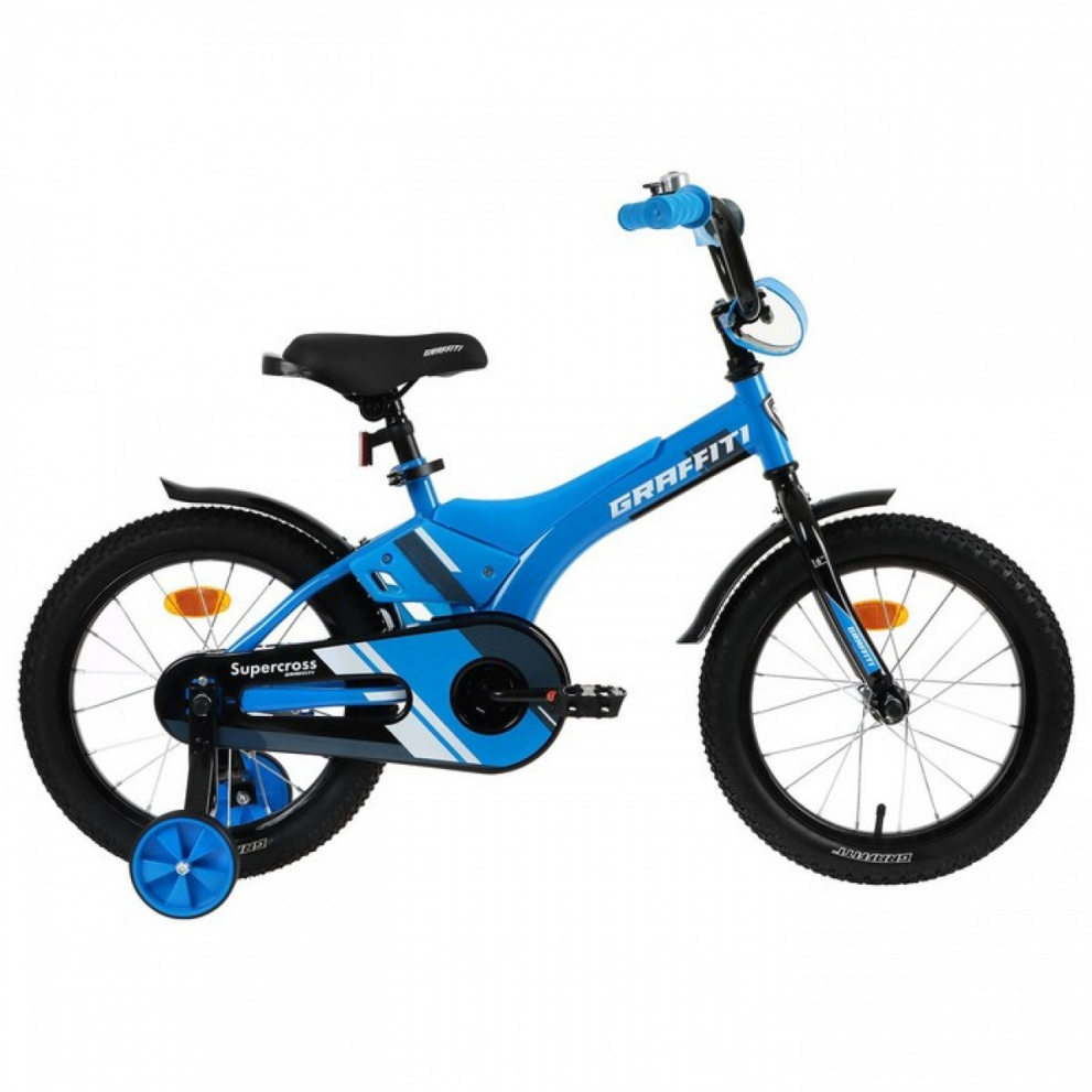 Велосипед детский Graffiti Super Cross 16" синий