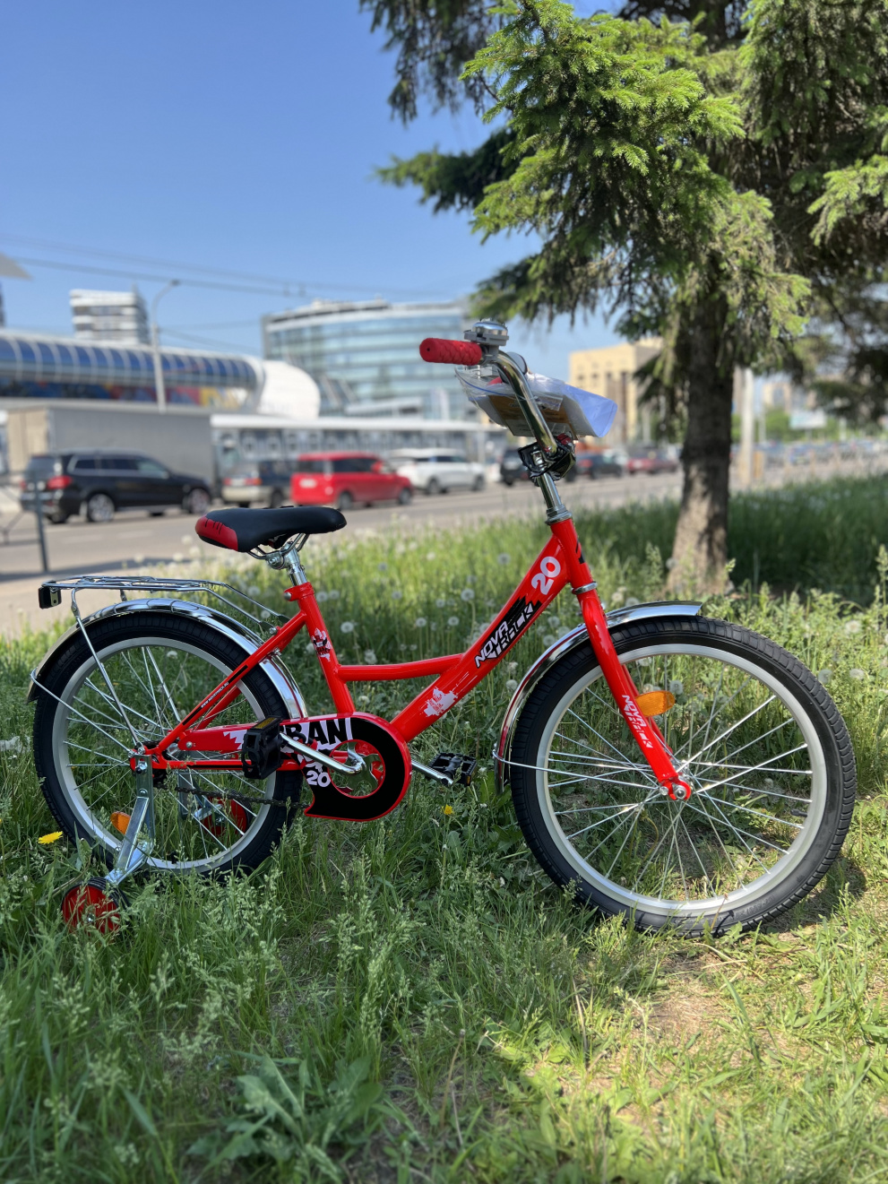 Велосипед детский NovaTrack Urban 20" Красный