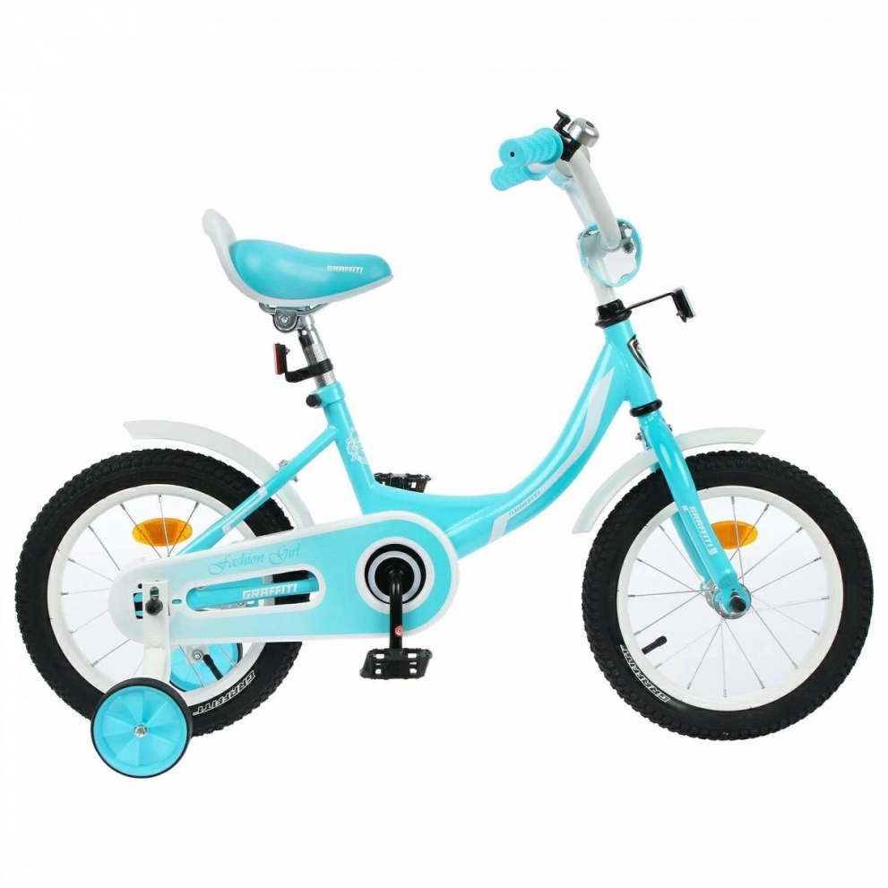 Велосипед детский Graffiti Premium Girl 14" голубой